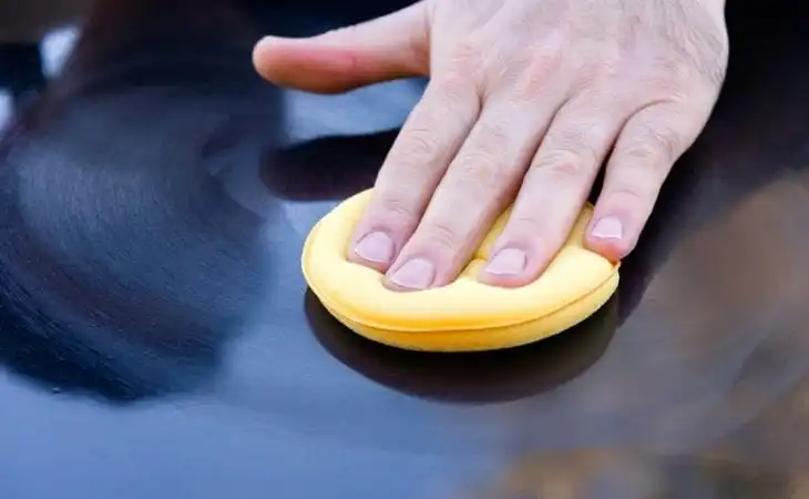 How to clean car wax applicator pads